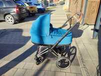 Cybex Priam 2.0 Mountain Blue + dodatki