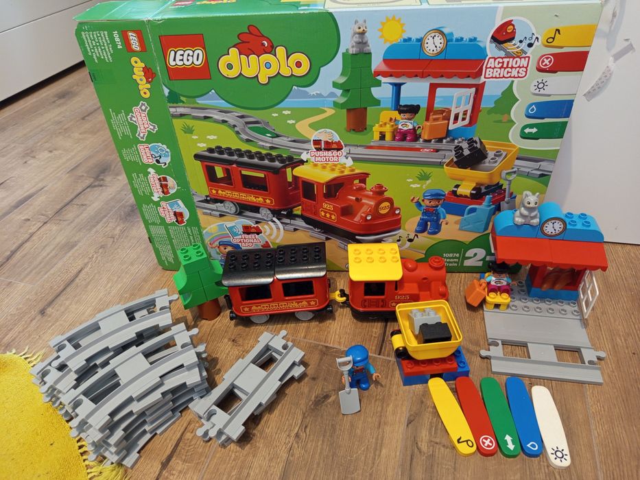 Pociąg parowy LEGO Duplo 10874