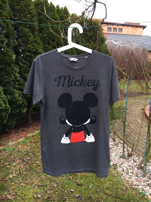 Bluzka/T-shirt szara/grey Mickey Mouse Only&Sons S/M