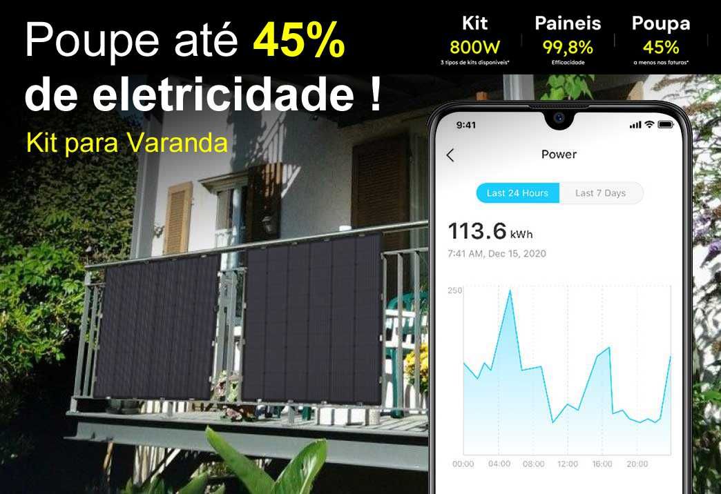 Kit Painel Solar autoconsumo 405W | 100% Legal | Painel fotovoltaico