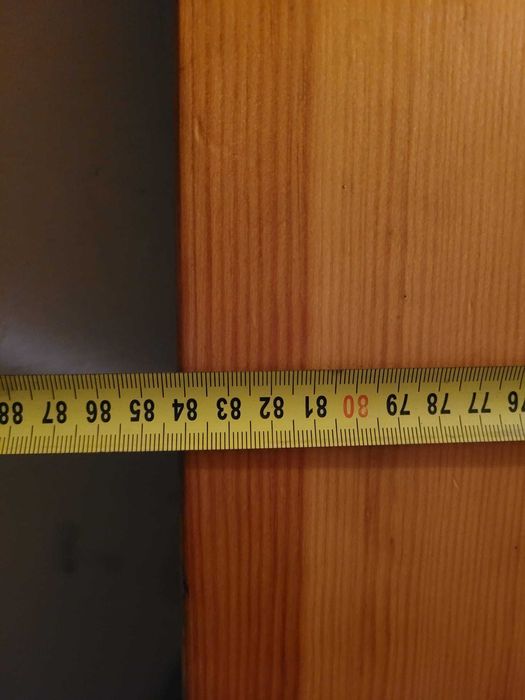 Drzwi sosnowe 80 prawe bez ościeżnicy