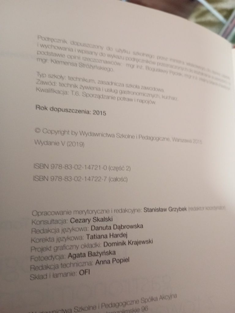 Technologia gastronomiczna z towaroznawstwem
