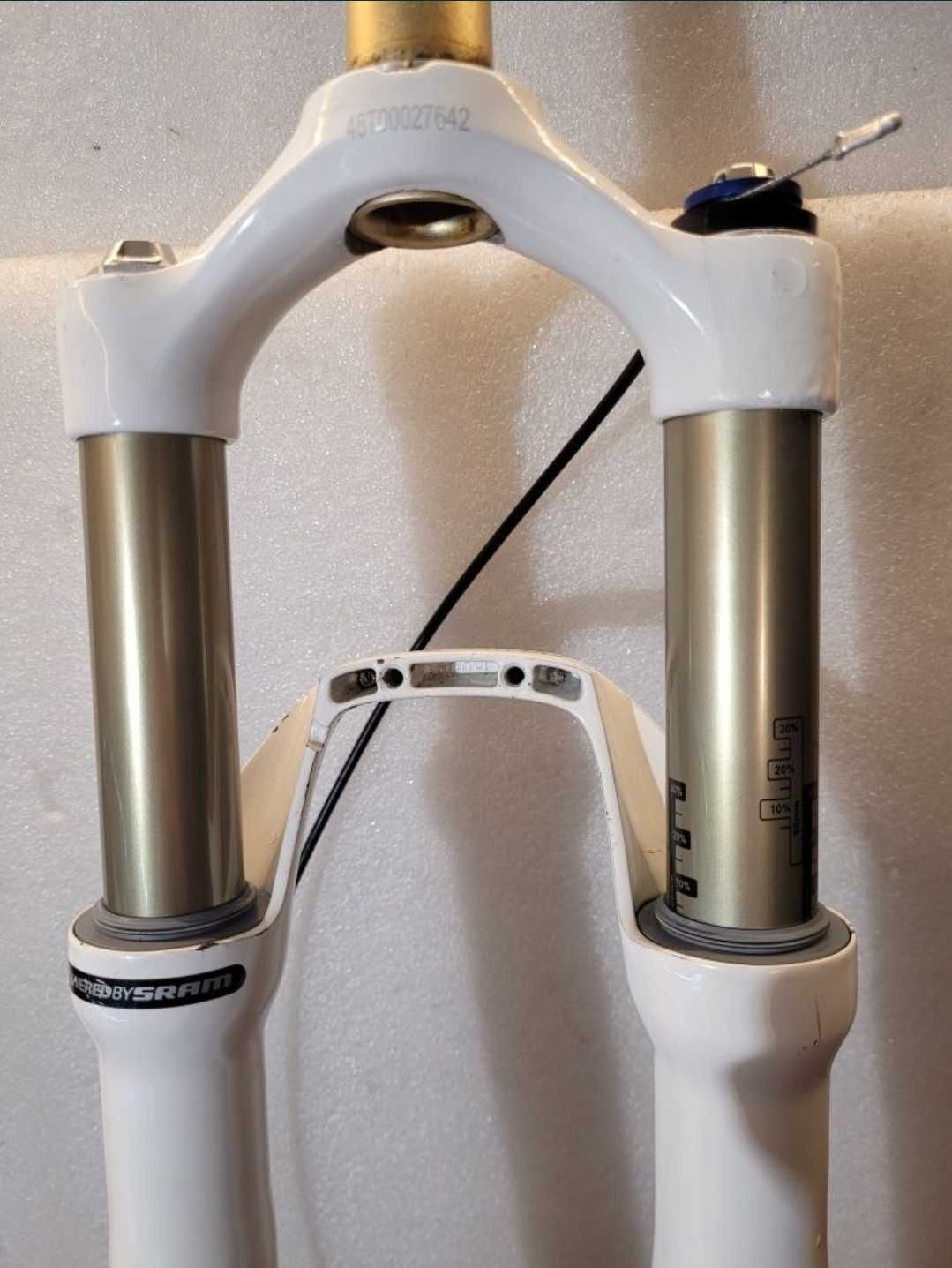 Rock Shox SID RLT 26' 100mm qr9mm rura 1 1/8 19,5cm tarcza po serwisie