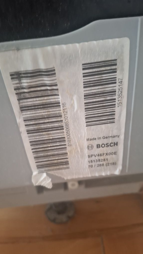 Zmywarka Bosch SPV46FX00E do zabudowy