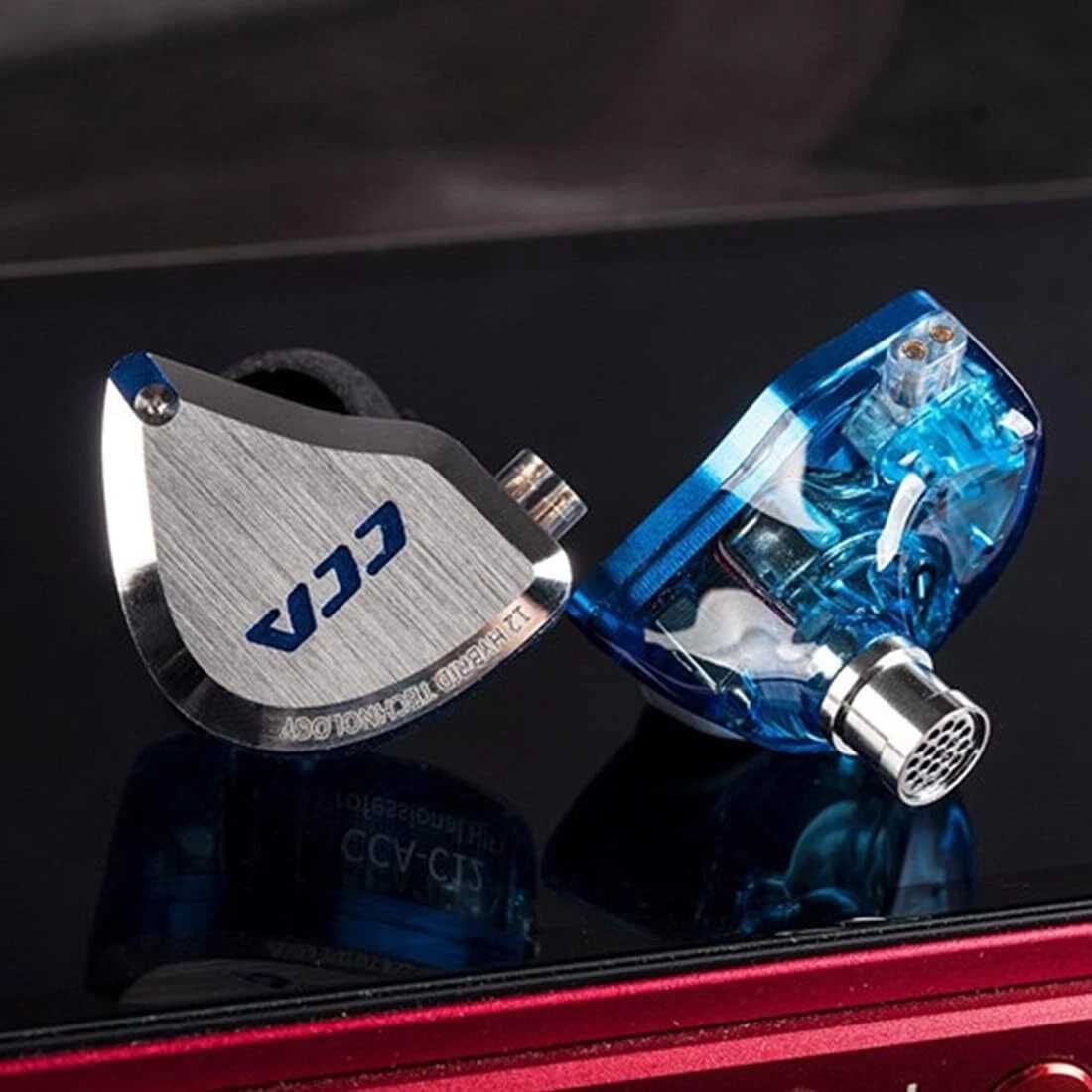 CCA C12 (12 драйверів, без мікрофона) – Гібридні Hi-Fi навушники