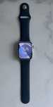 Apple Watch Series 9, 45 mm, srebrny