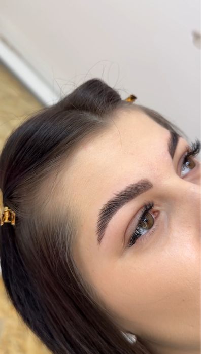 Одесская. Ламинирование ресниц. Наращивание ресниц. Брови