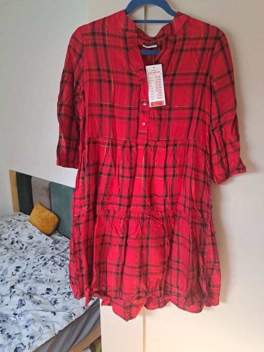 Sukienka 36 w kratke