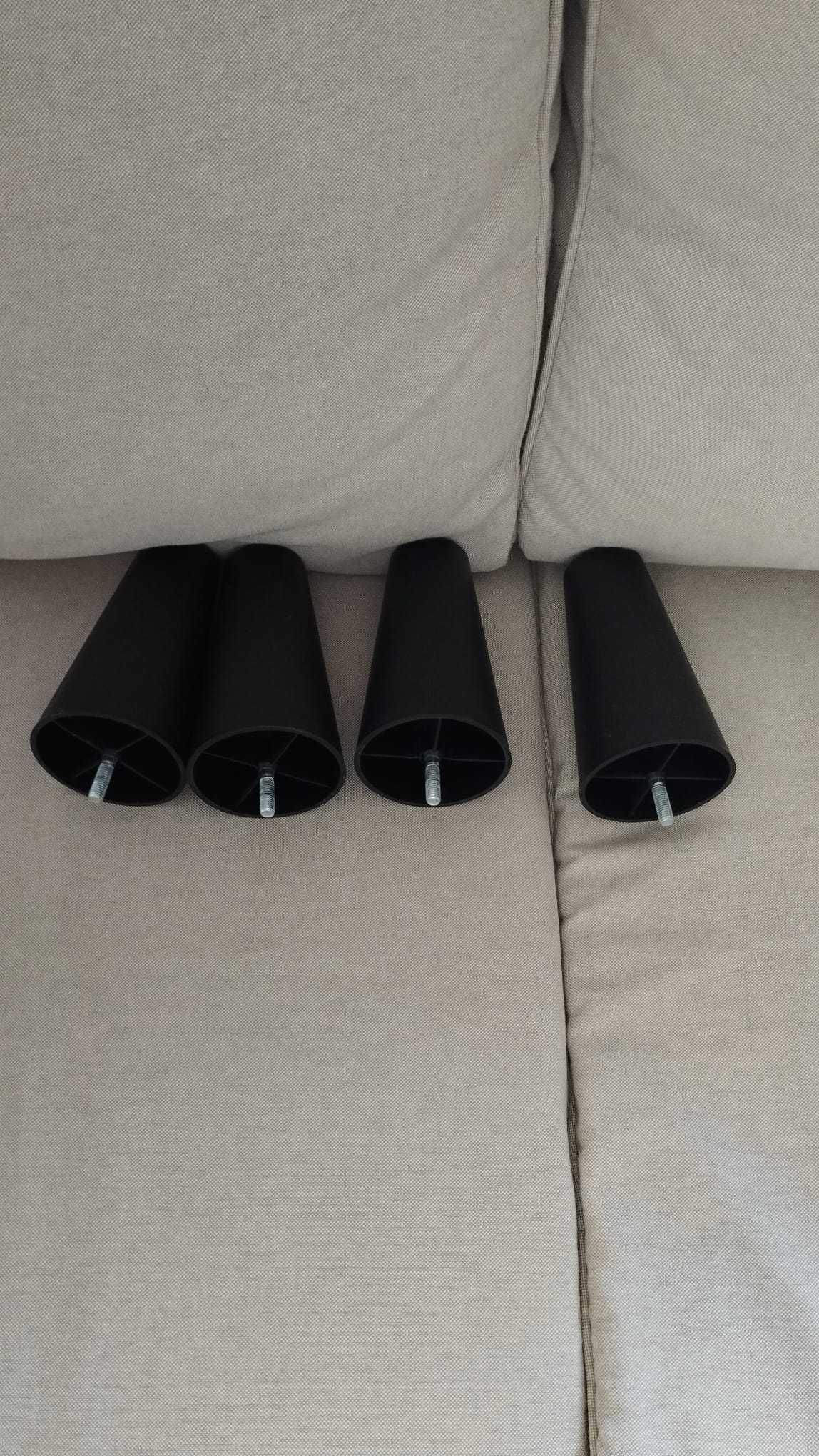 Sofá 3 lugares Ikea cinz/beje em excelente estado