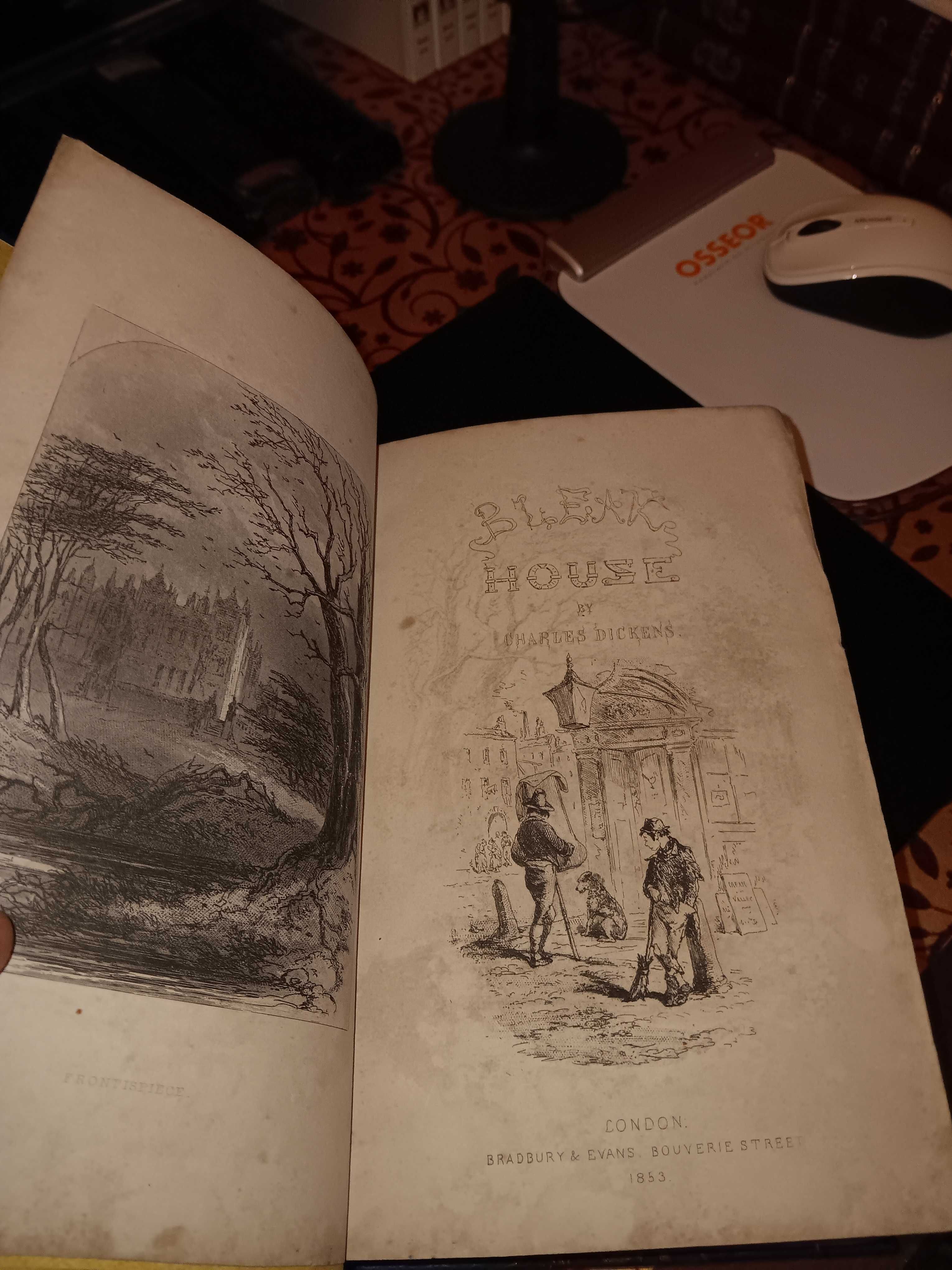 PRIMEIRA EDIÇÃO Charles Dickens - BLEAK HOUSE