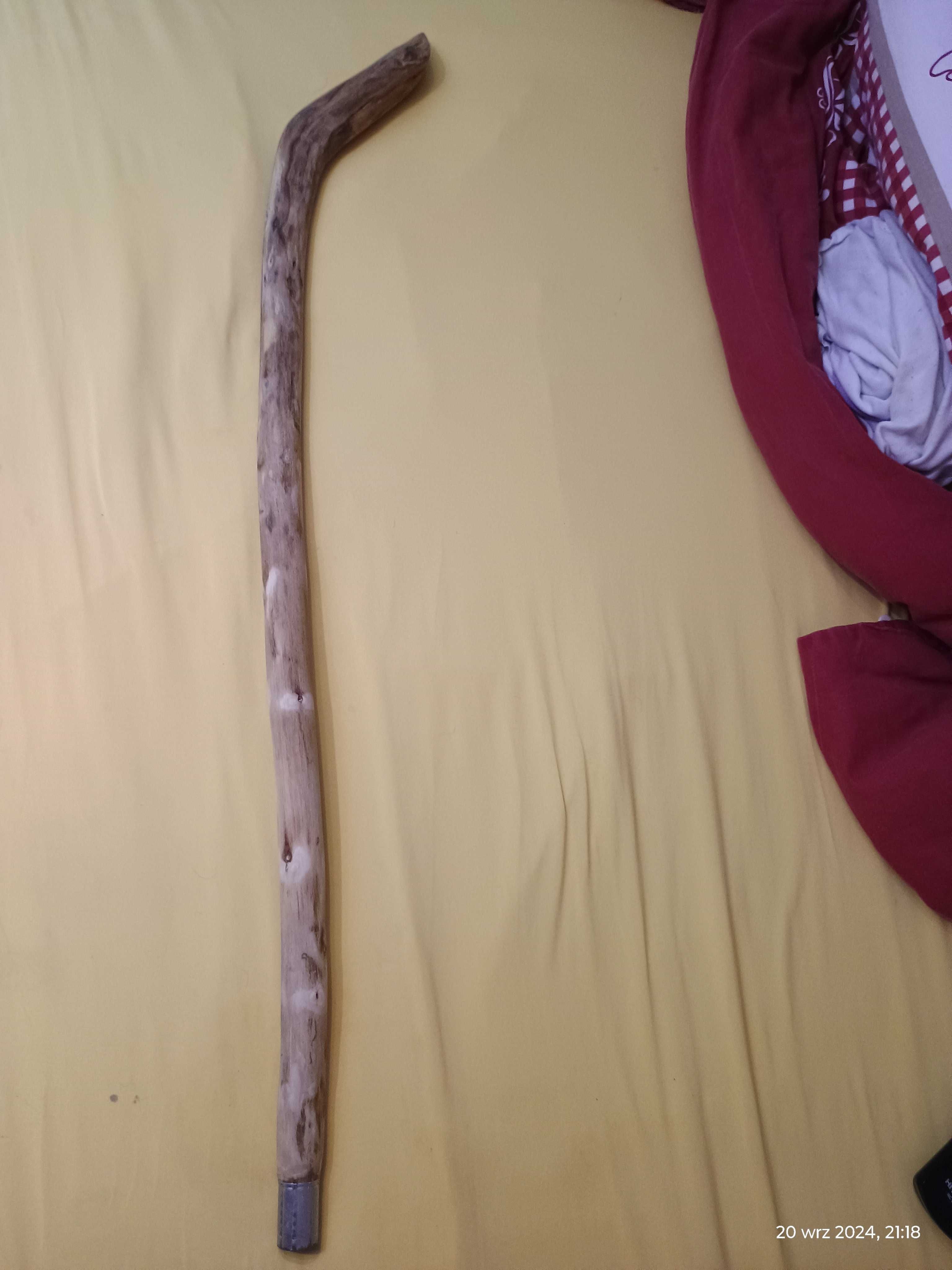 Laska drewniana ręcznie robiona z pasją ;)