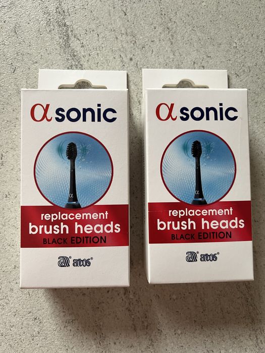 2x końcówki do szczoteczki sonicznej Alfa Sonic