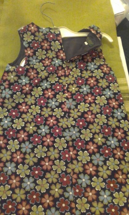 Novo Preço - REGAZZO Vestido como novo forrado para menina 4 anos