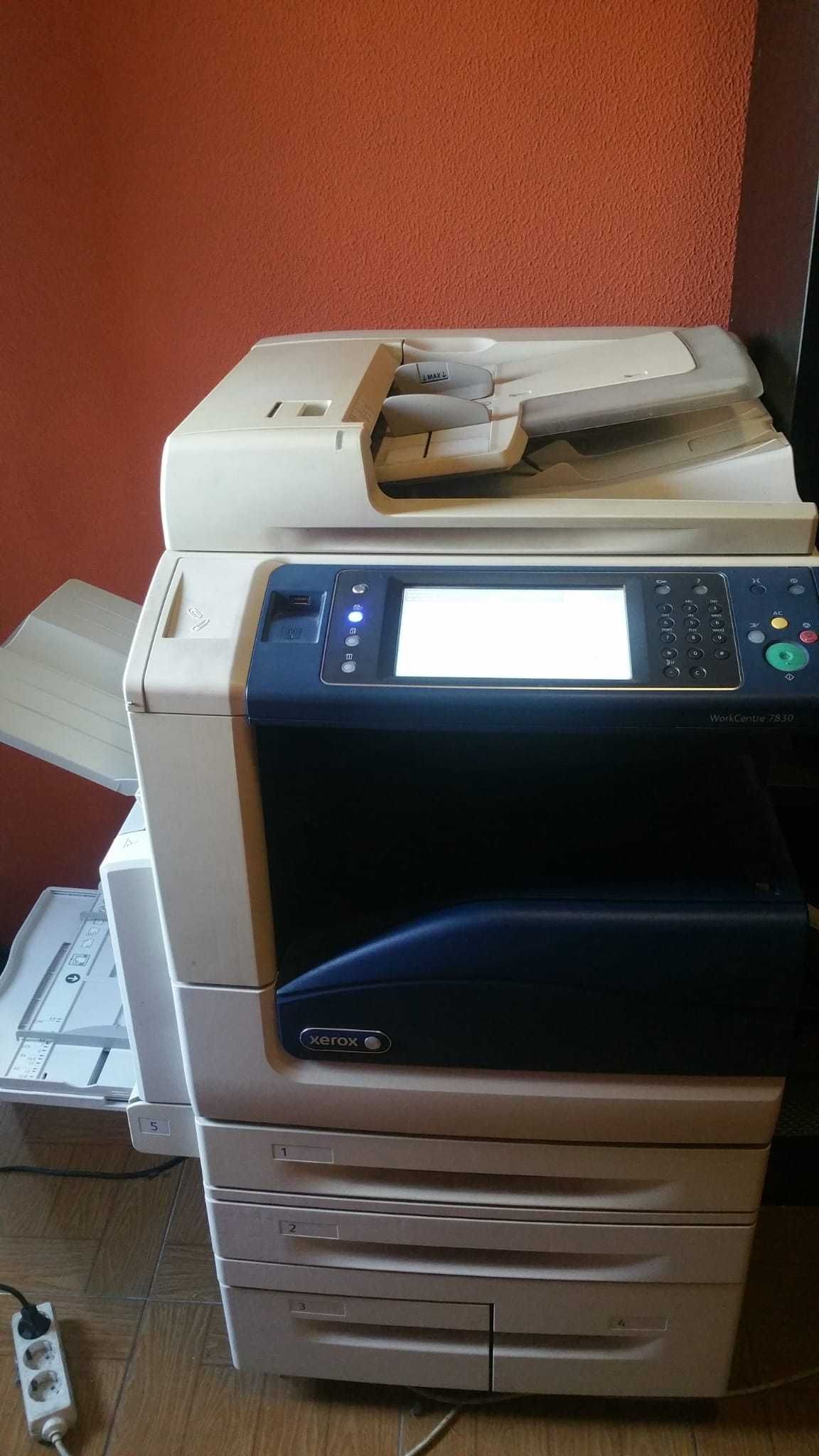 Impressora Multifunções XEROX WORKCENTRE 7830 A4, A3  Usada