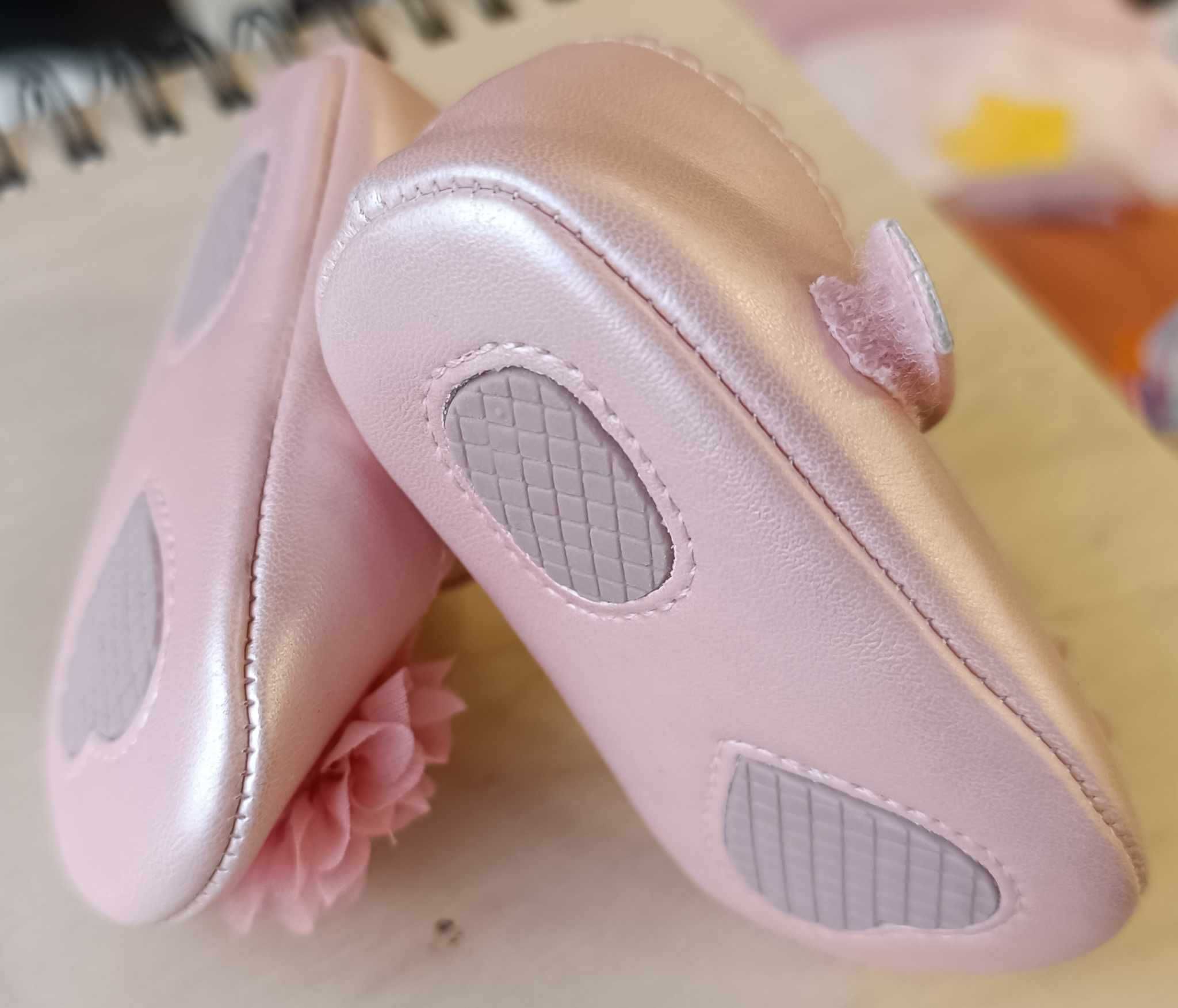 Mayoral 16 skórzane buty buciki do chrztu na chrzest dla dziewczynki