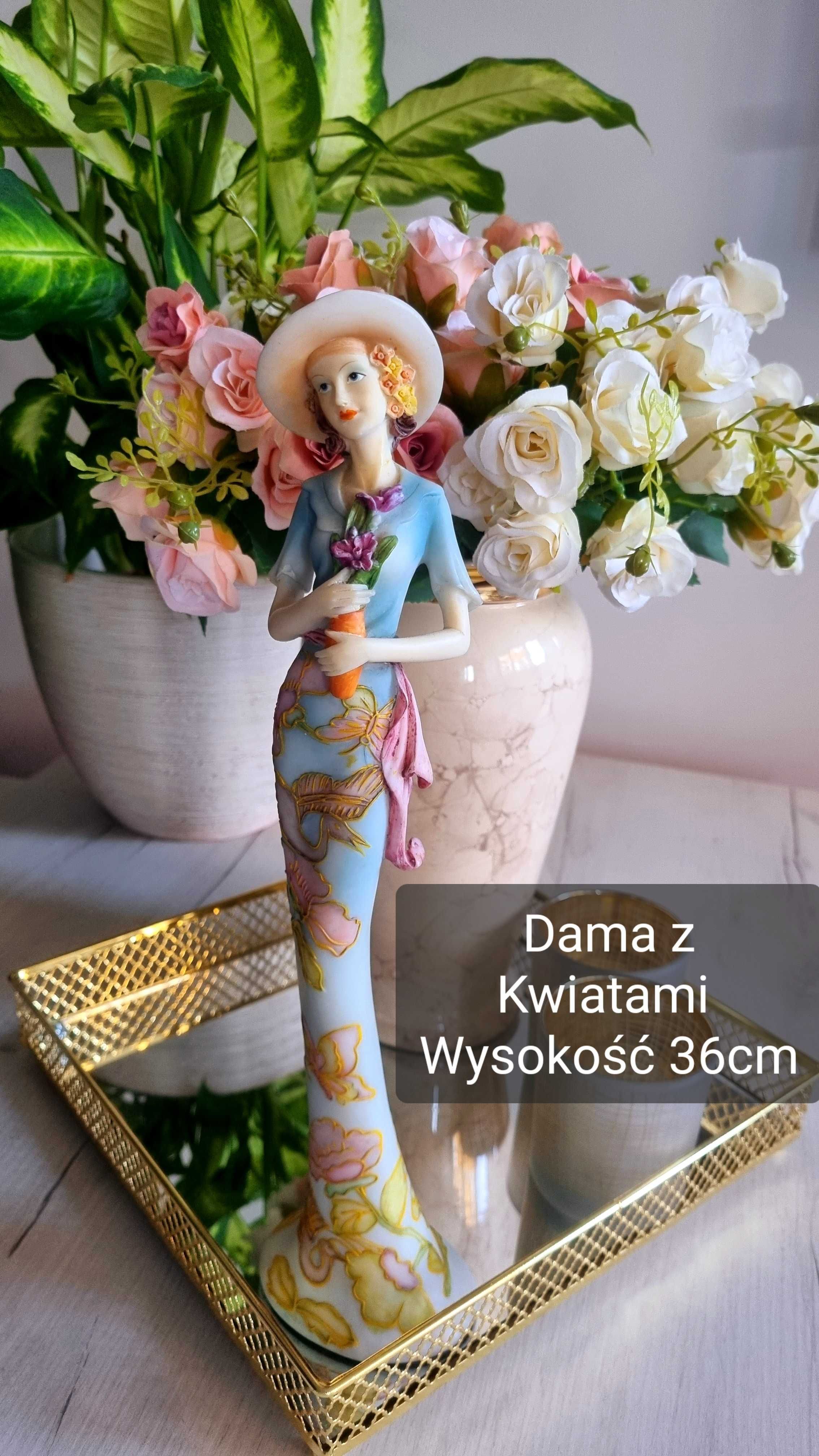 Dama z Kwiatami Wysokość 36cm