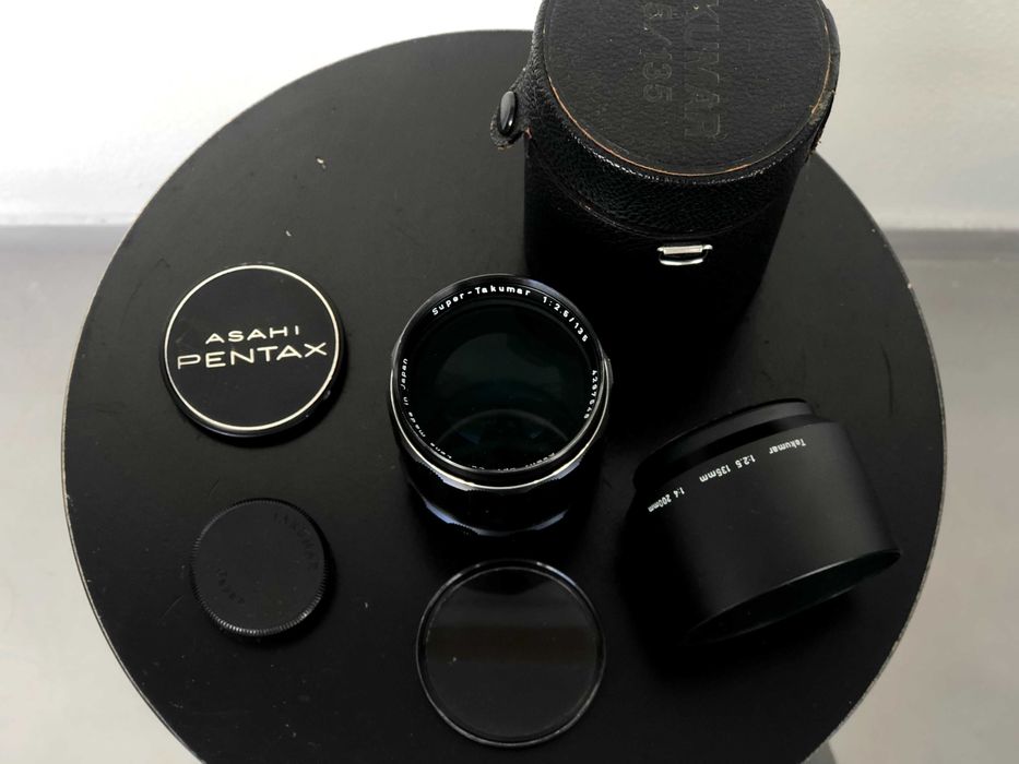 Asahi Takumar 135mm f/2.5 (M42) 1970 - Lente Como Nova!
