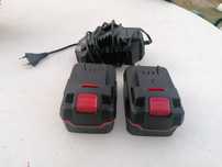 Pack 2 baterias 20v 4ah Parkside