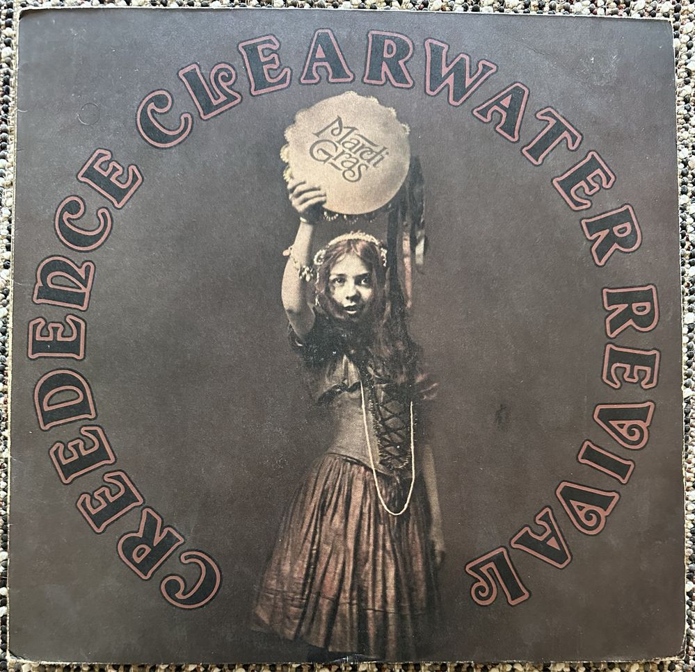 Winyl 12” Creedence Clearwater Revival „Mardi gras” G+