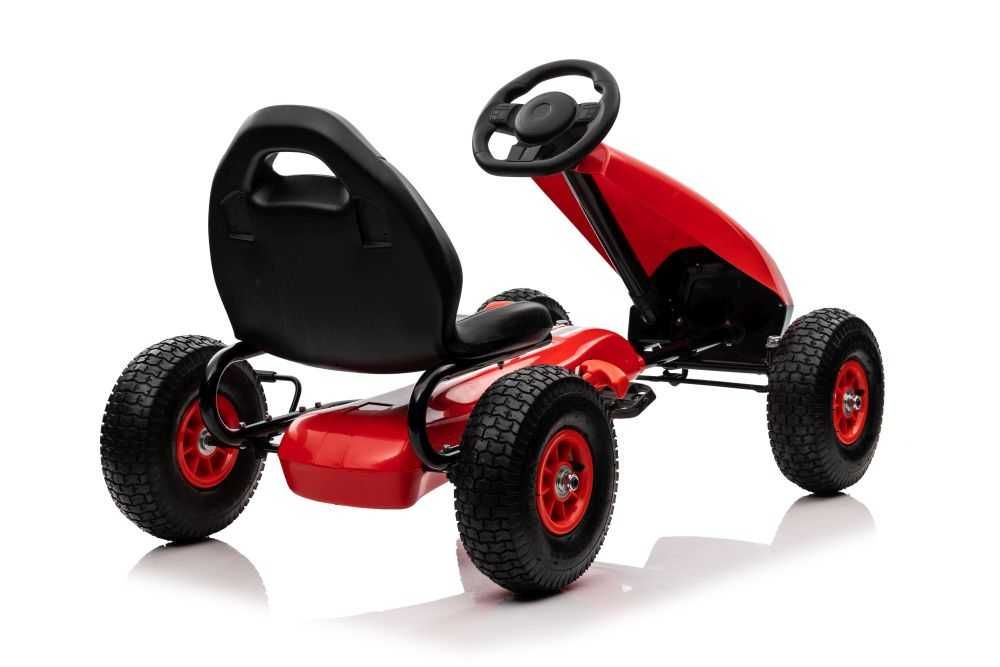 Czerwony Gokart na Pedały G208/TYLKO WYSYŁKA