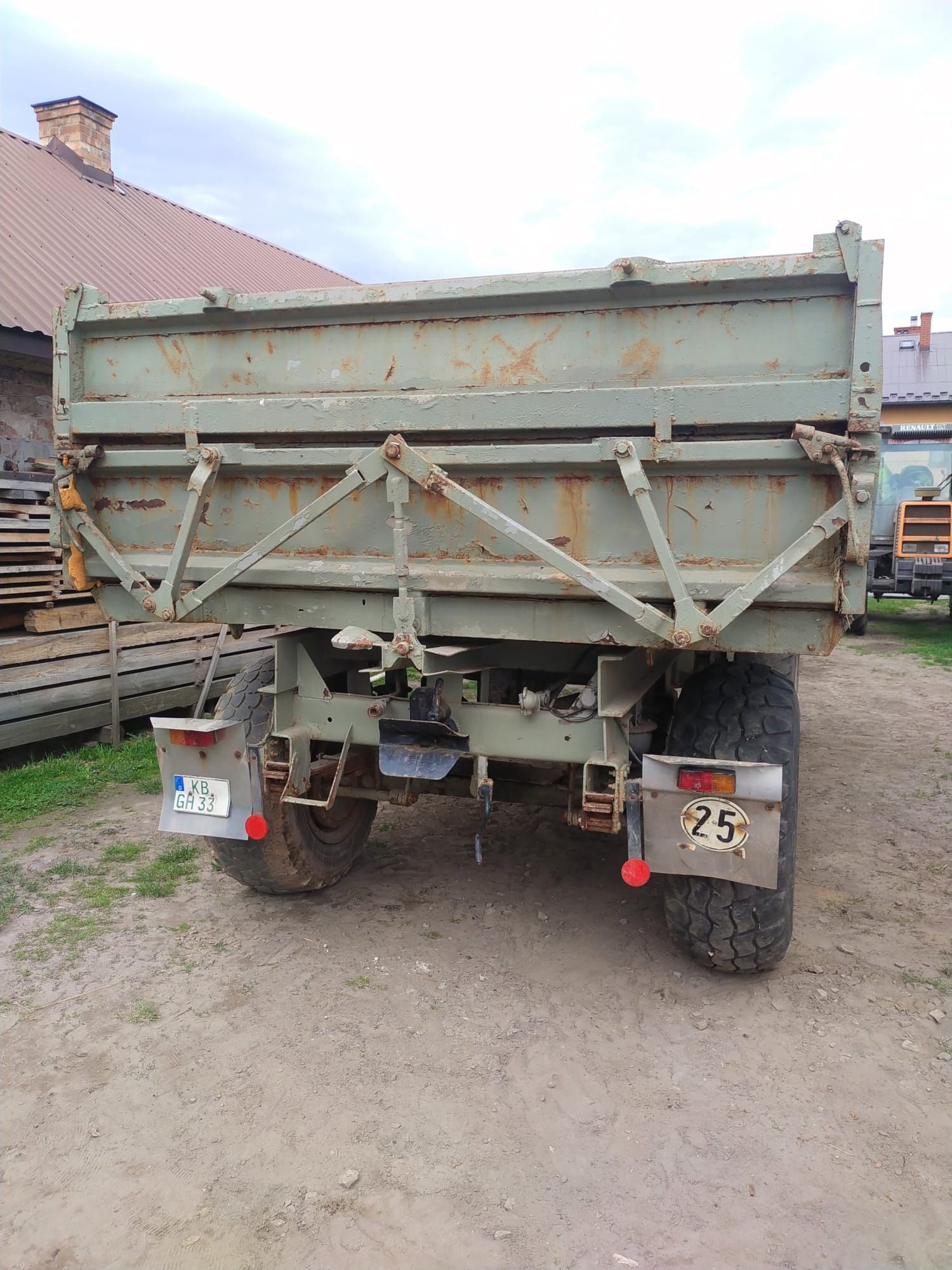 Sprzedam wywrot 3-stronny dokumenty HW HL 80.11 60.11 Autosan brandys