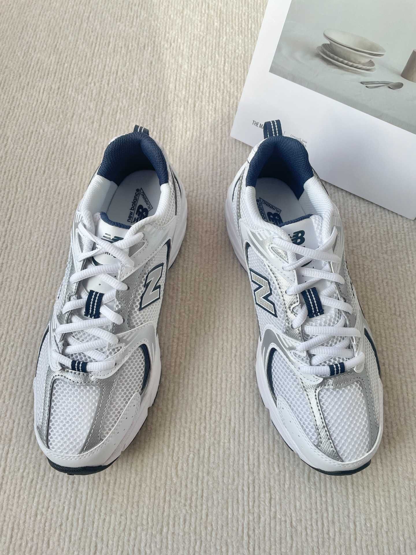 buty New Balance530_WhiteSilverNavy R.38