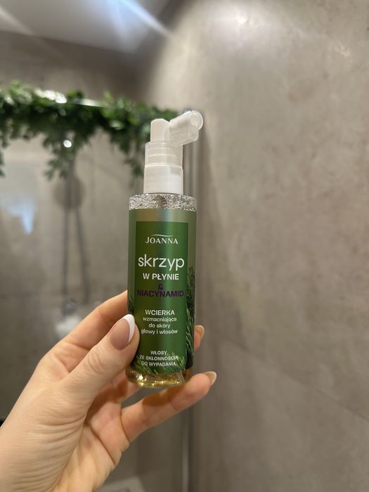 Wcierka do głowy Joanna skrzyp w płynie niacynamid