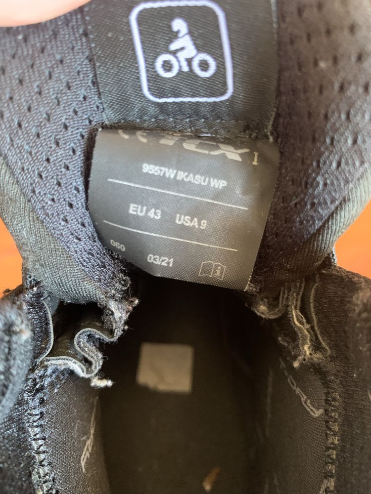 Botas TCX para andar de Mota