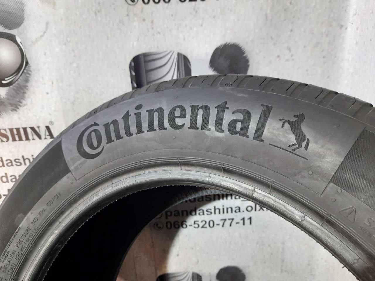 Шини 225/55 R17 CONTINENTAL EcoContact 6* б/в літо склад