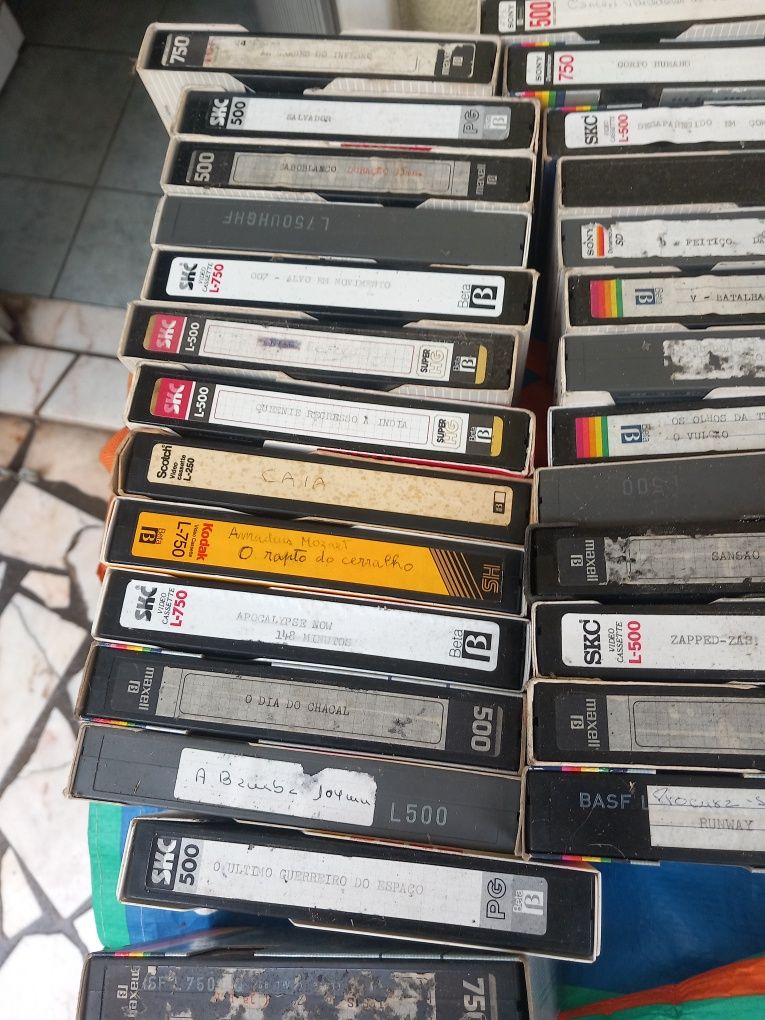 27 Cassetes  Video Betamax