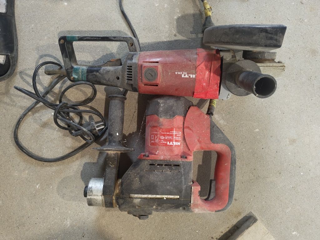 Hilti młotowiertarka i szlifierka