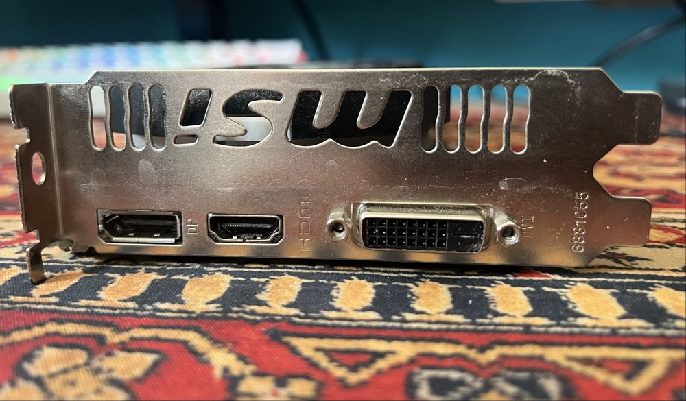 Karta graficzna MSI GeForce Gtx 1050ti 4GT OC 4GB GDDR5