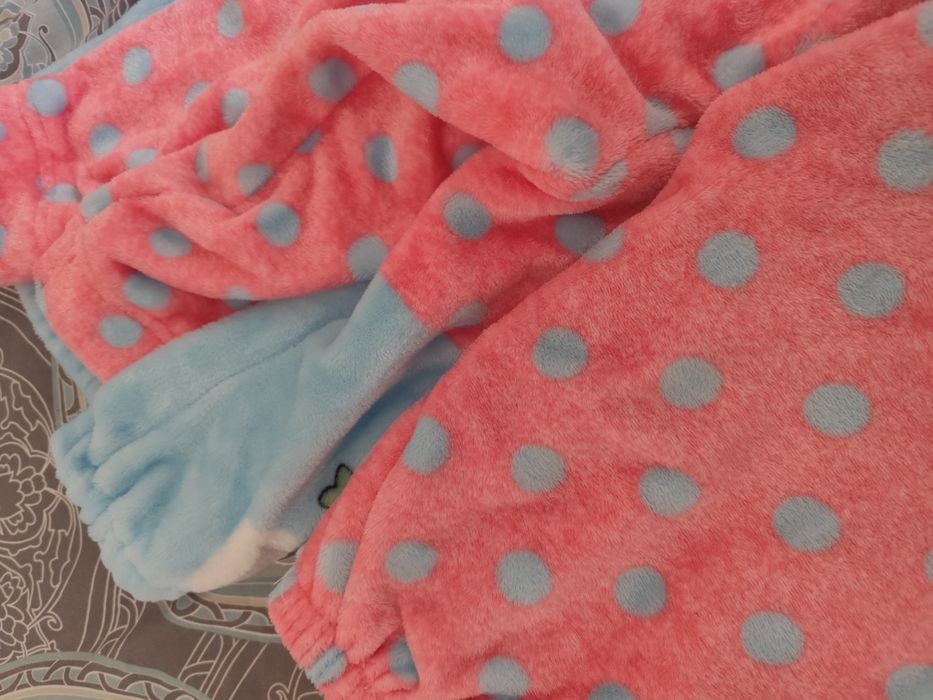 Домашній, теплий костюм, піжамка, розмір С фактично