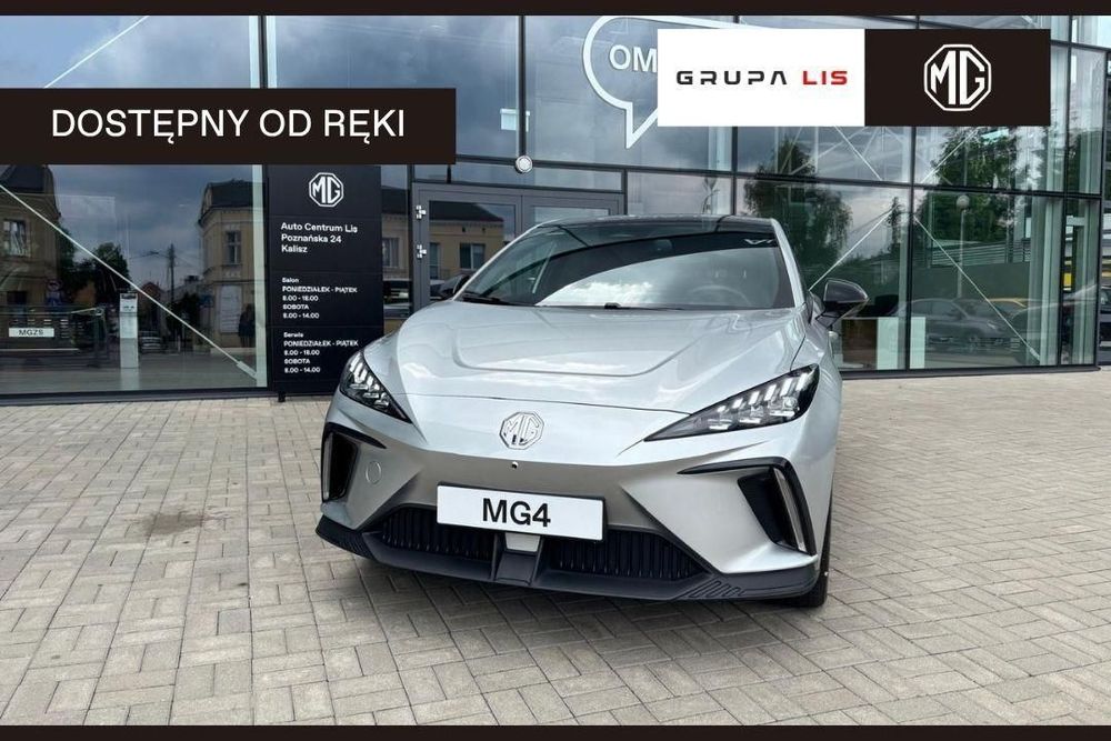 MG 4 nowy MG4 EV 64 kWh Xpower, 4x4, kolor w cenie, dostępny od ręki! 2024