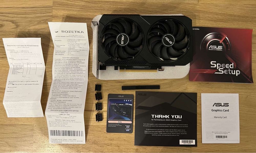 Відеокарта Asus PCI-Ex GeForce RTX 3060 Ti Dual Mini V2