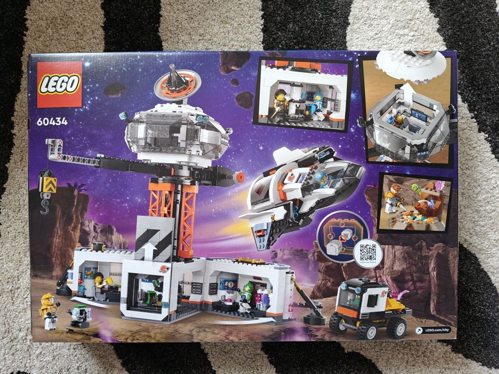 Lego City 60434 Stacja kosmiczna i stanowisko startowe rakiety