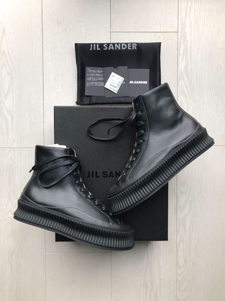 Buty Jil Sander Black 36-40 damskie trampki