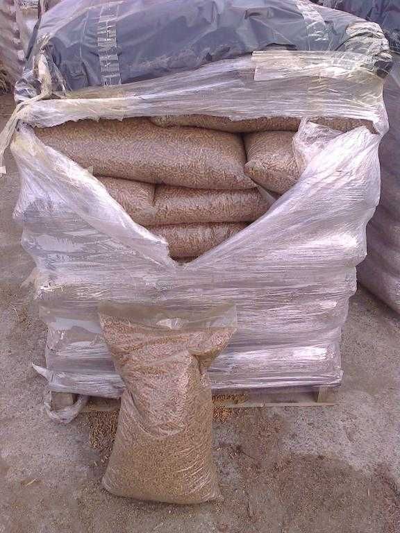 Pellet trocinowy z transportem