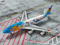 1/400 Boeing 747-400 ANA Pokemon Pocket Monsters JA8964 Phoenix