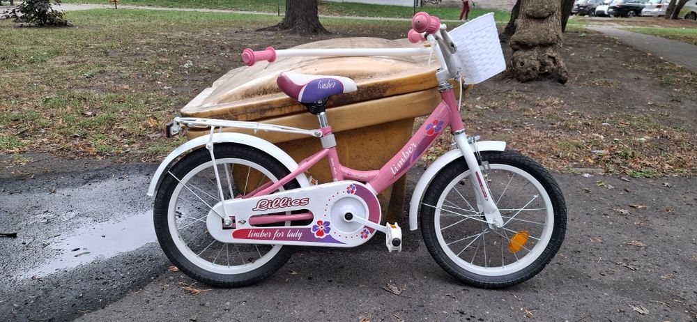 Rower 16 cali dziewczynka