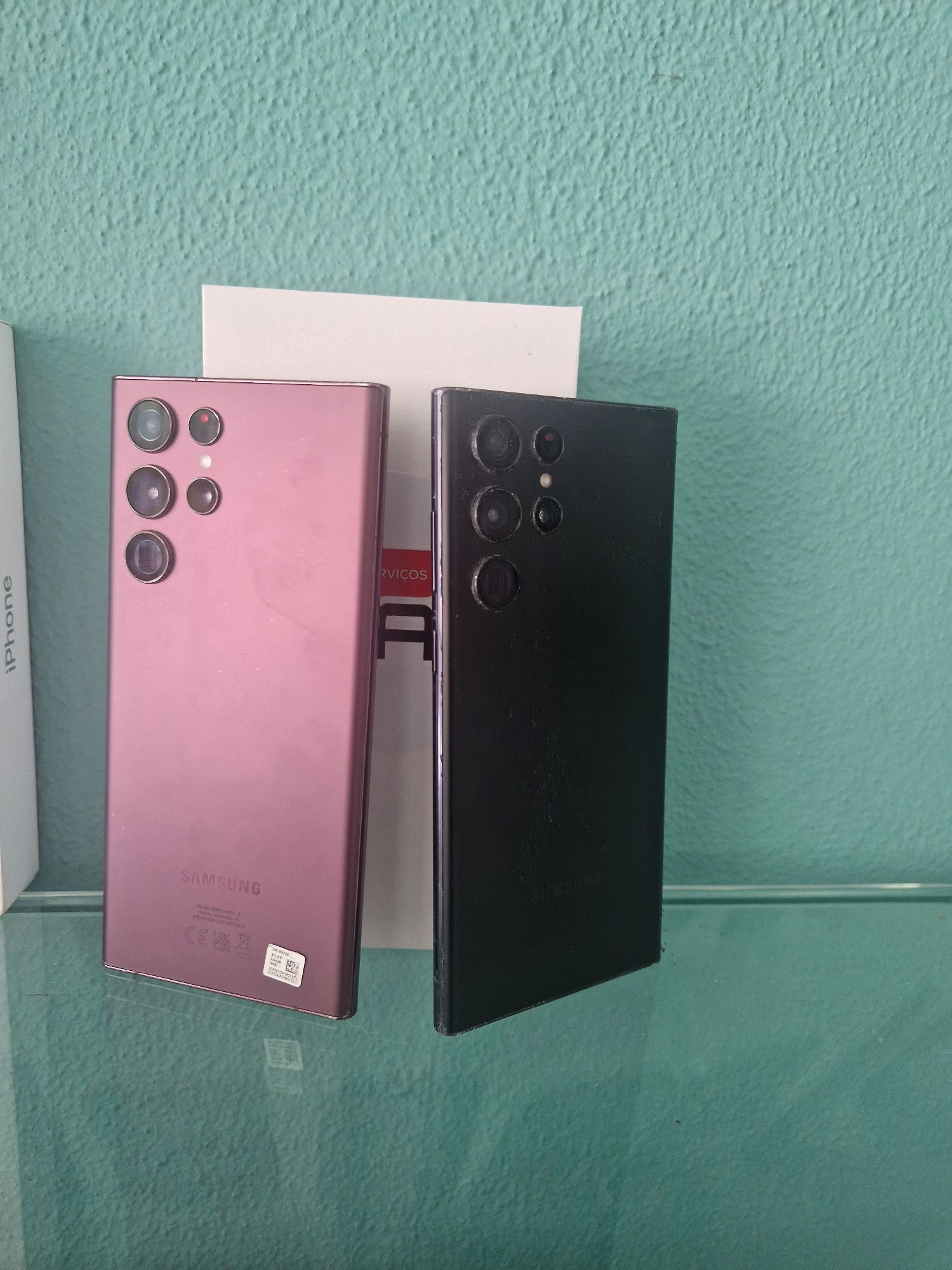 Samsung s22 ultra  12/256gb  ,6x 71eur mês loja em Guimarães