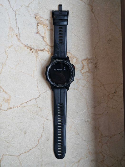 Garmin Fenix 5 Plus Sapphire uszkodzony + nowy kabel USB-C + przejść