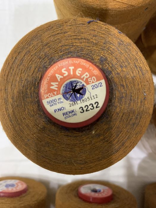 Швейные нитки Master 50 20/2  полиэстеровые 5000 м разные цвета