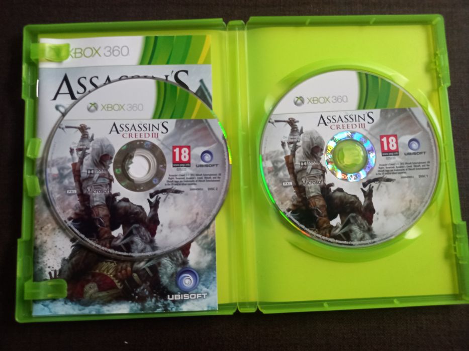 Gra Assassins Creed 3 na konsolę xbox 360 Polska wersja!!!