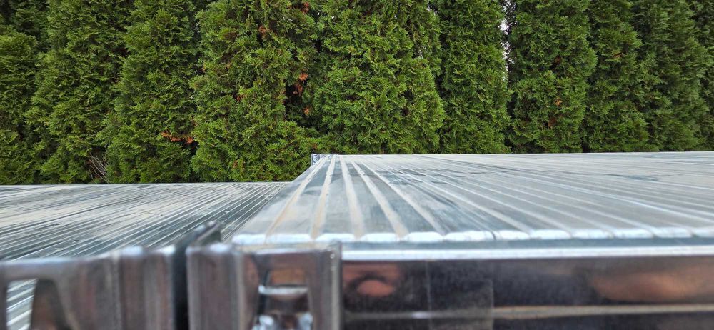 Regały magazynowe z demontażu pólka 70gł x 120  ocynkowany Metalsisem