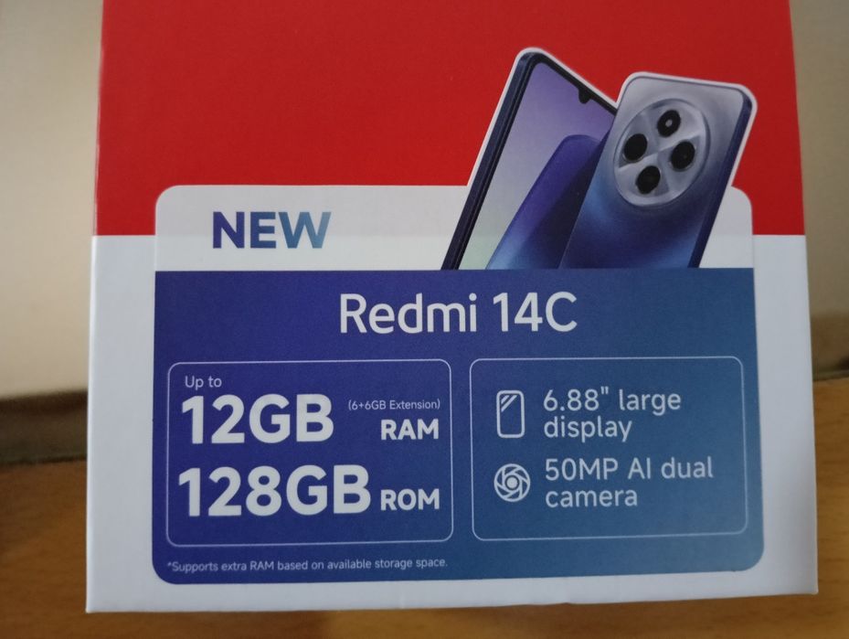 redmi 14 C 12gb 128gb rom