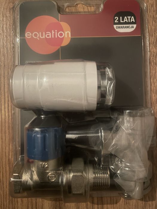 Zestaw termistatyczny prosty 1/2” nikiel Equation