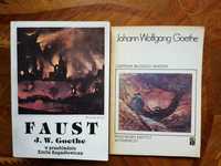 książki 2 sztuki Johann W. GOETHE Faust + Cierpienia Młodego Wertera