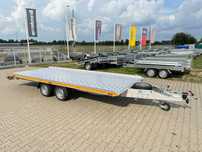 Gromex L2-2700-5,2 laweta aluminiowa 5,2m 2700kg  najady ALU 2,5m lampy LED panele aluminiowe lekka laweta 620 kg