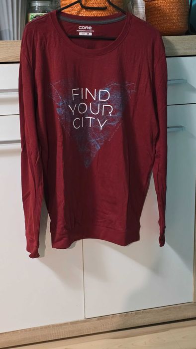 Piżama męska czerwona komplet